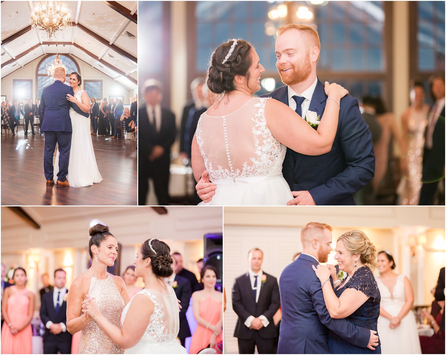 parent dances at Lake Mohawk Country Club wedding reception in Sparta NJ