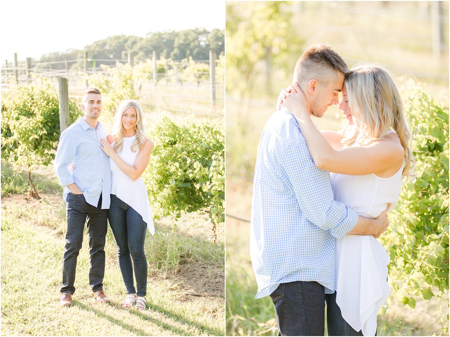 Idalia Photography photographs Laurita Winery engagement session