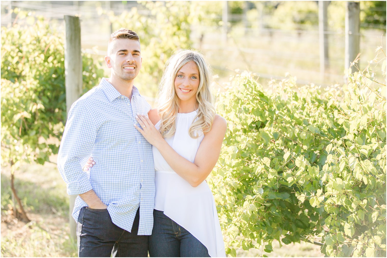 Idalia Photography captures engagement session at Laurita Winery