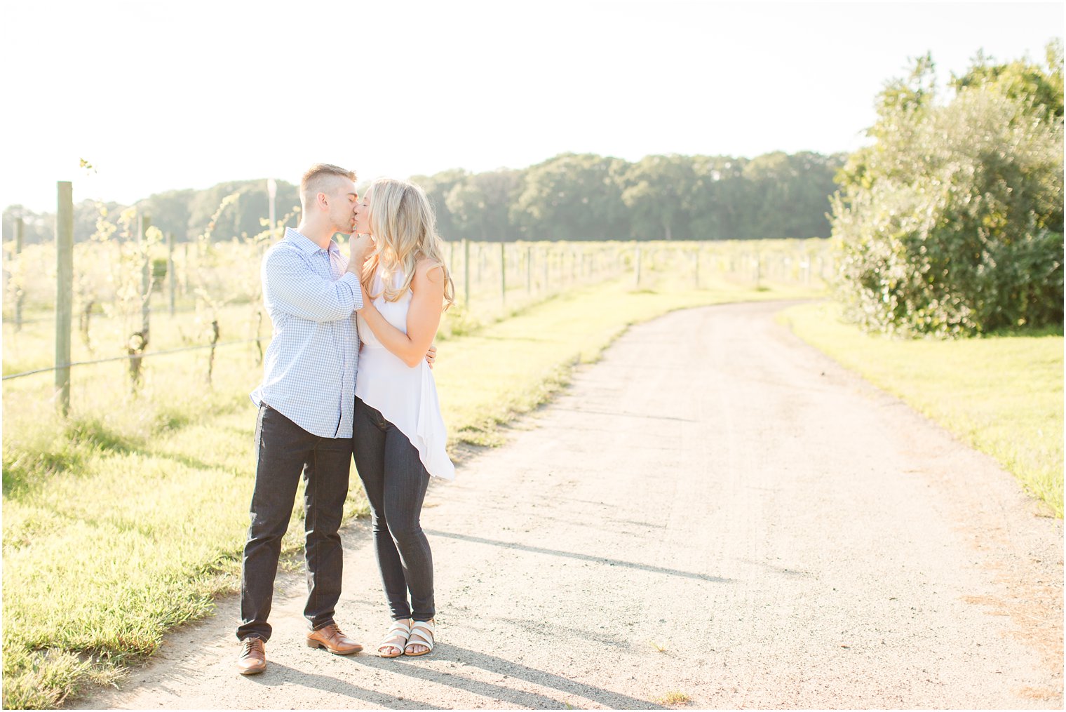 Laurita Winery engagement session with Idalia Photography