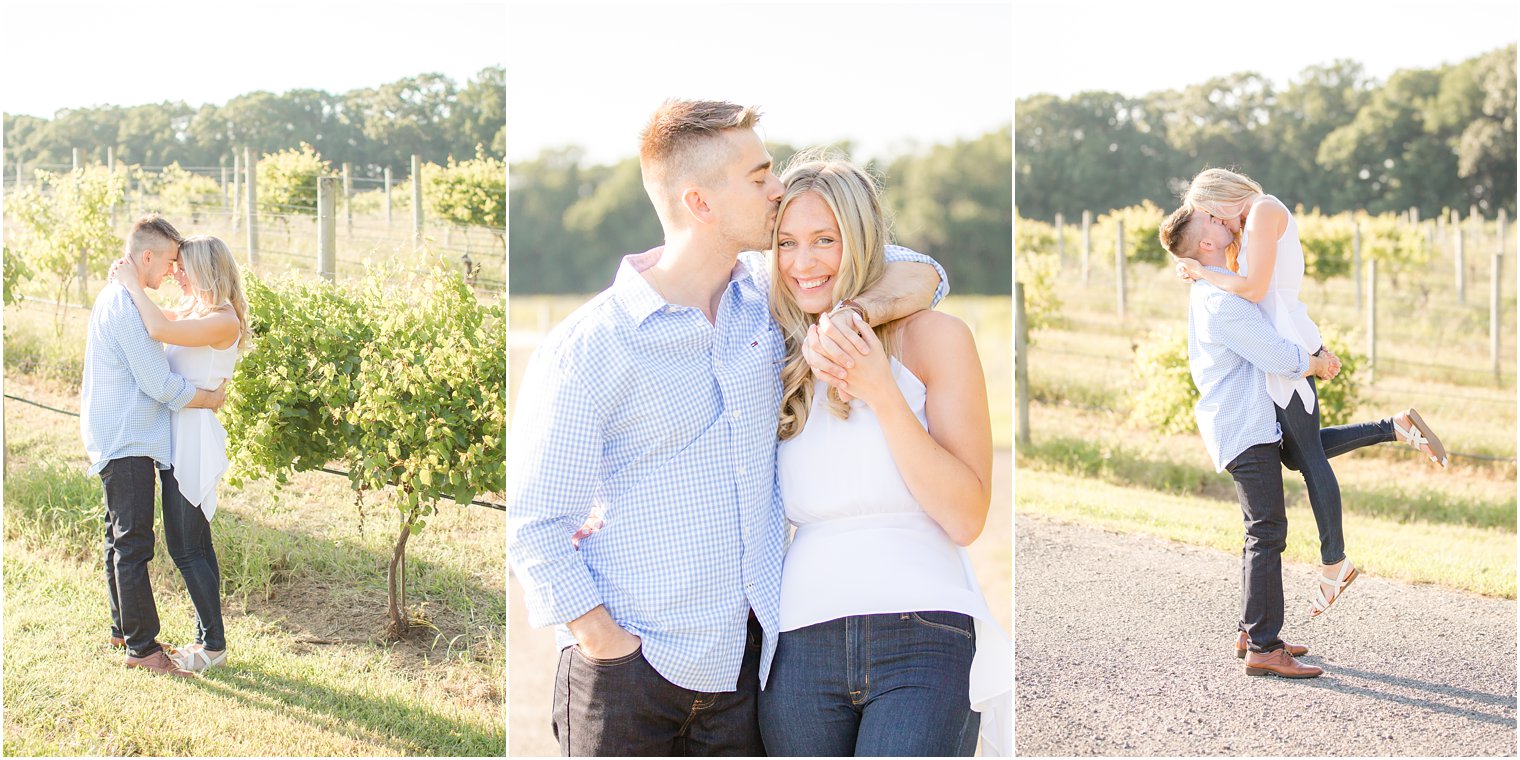 Laurita Winery engagement session photographed by Idalia Photography