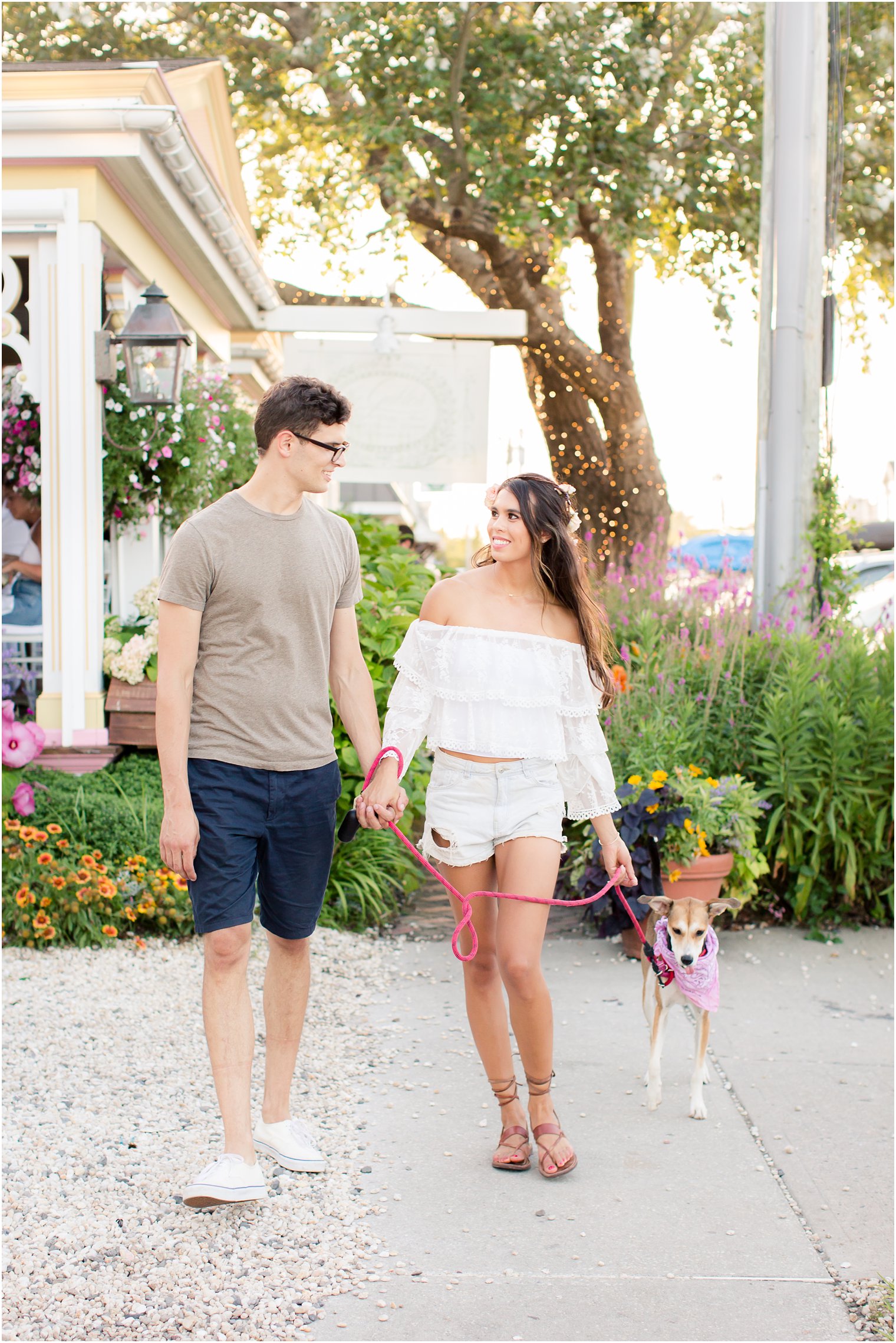 casual summer engagement session styled by Bogath Events photographed by Idalia Photography