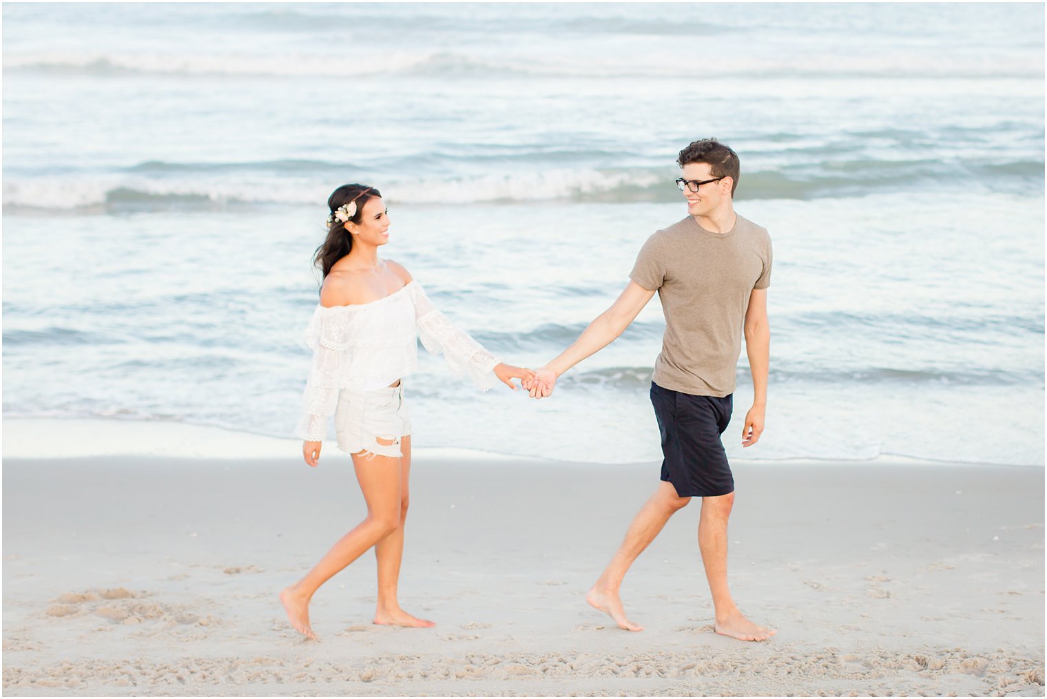 Long Beach Island engagement session styled by Bogath Events