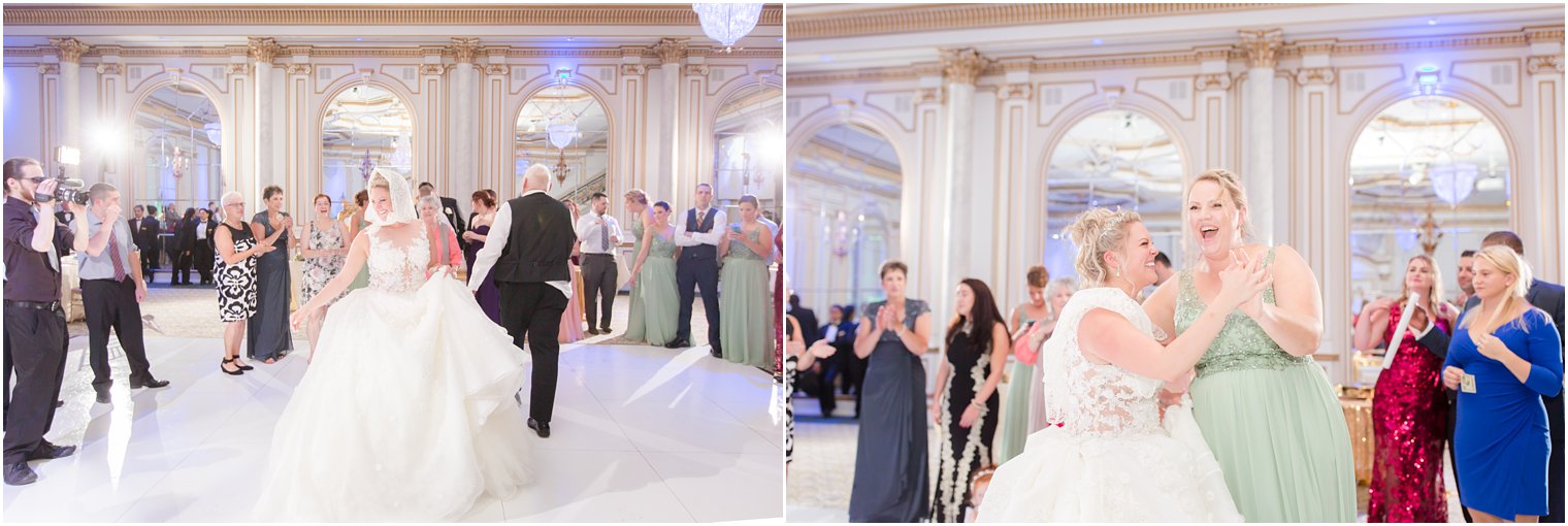 reception fun at Legacy Castle by Idalia Photography