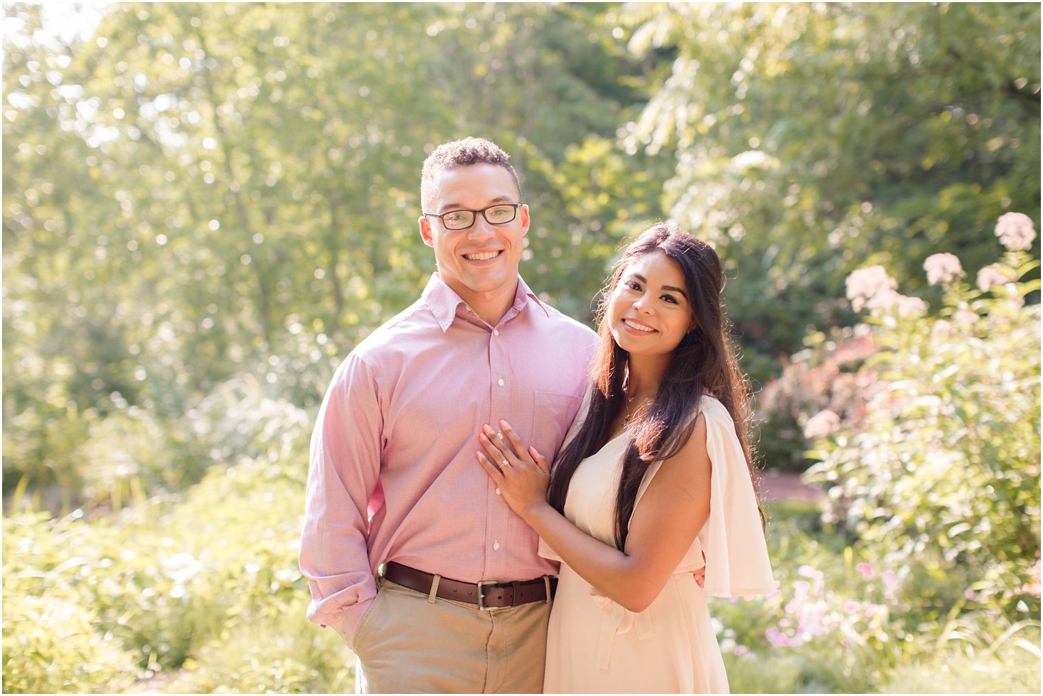 Sayen Gardens engagement session with Idalia Photography