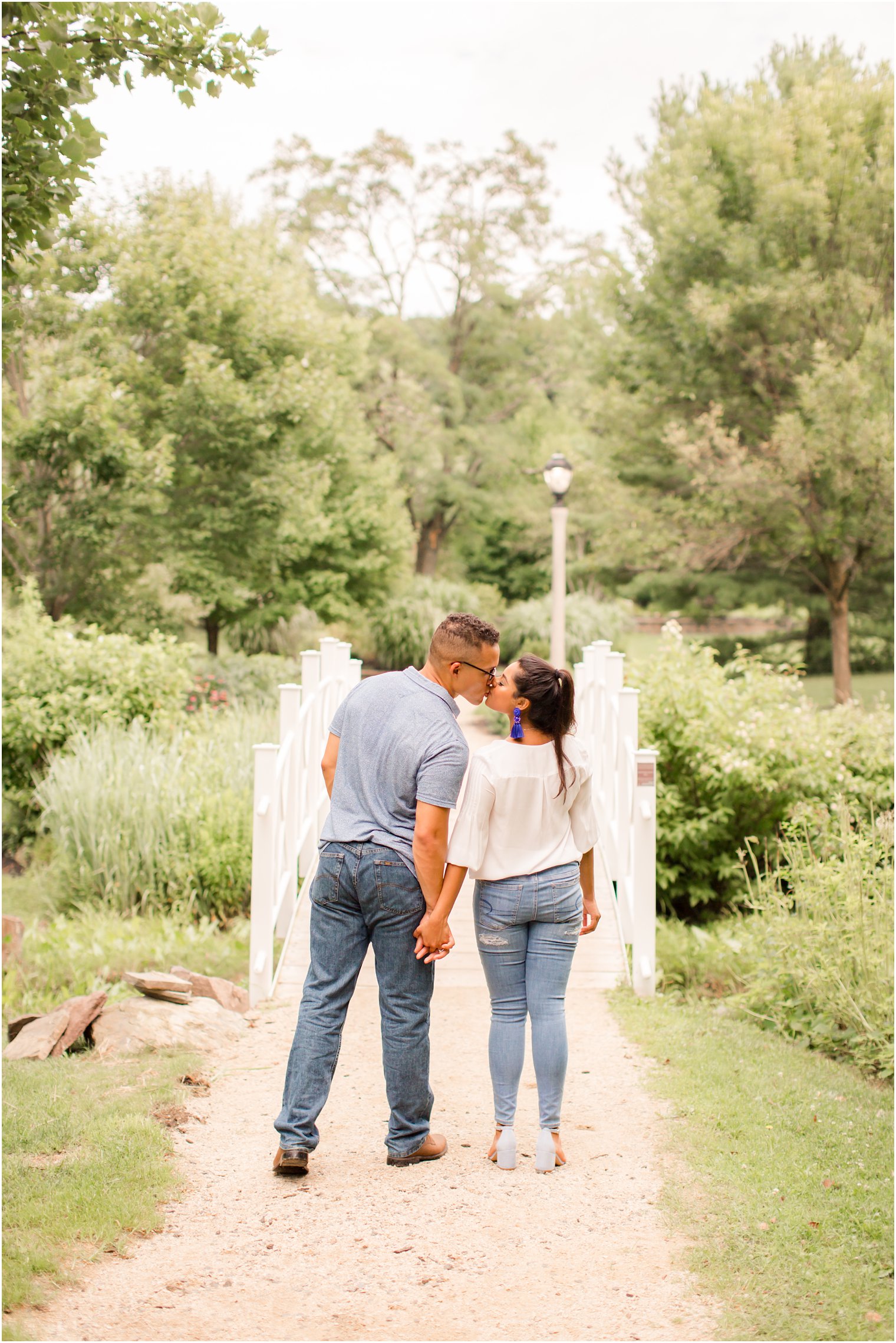 Hamilton New Jersey engagement session at Sayen Gardens photographed by Idalia Photography