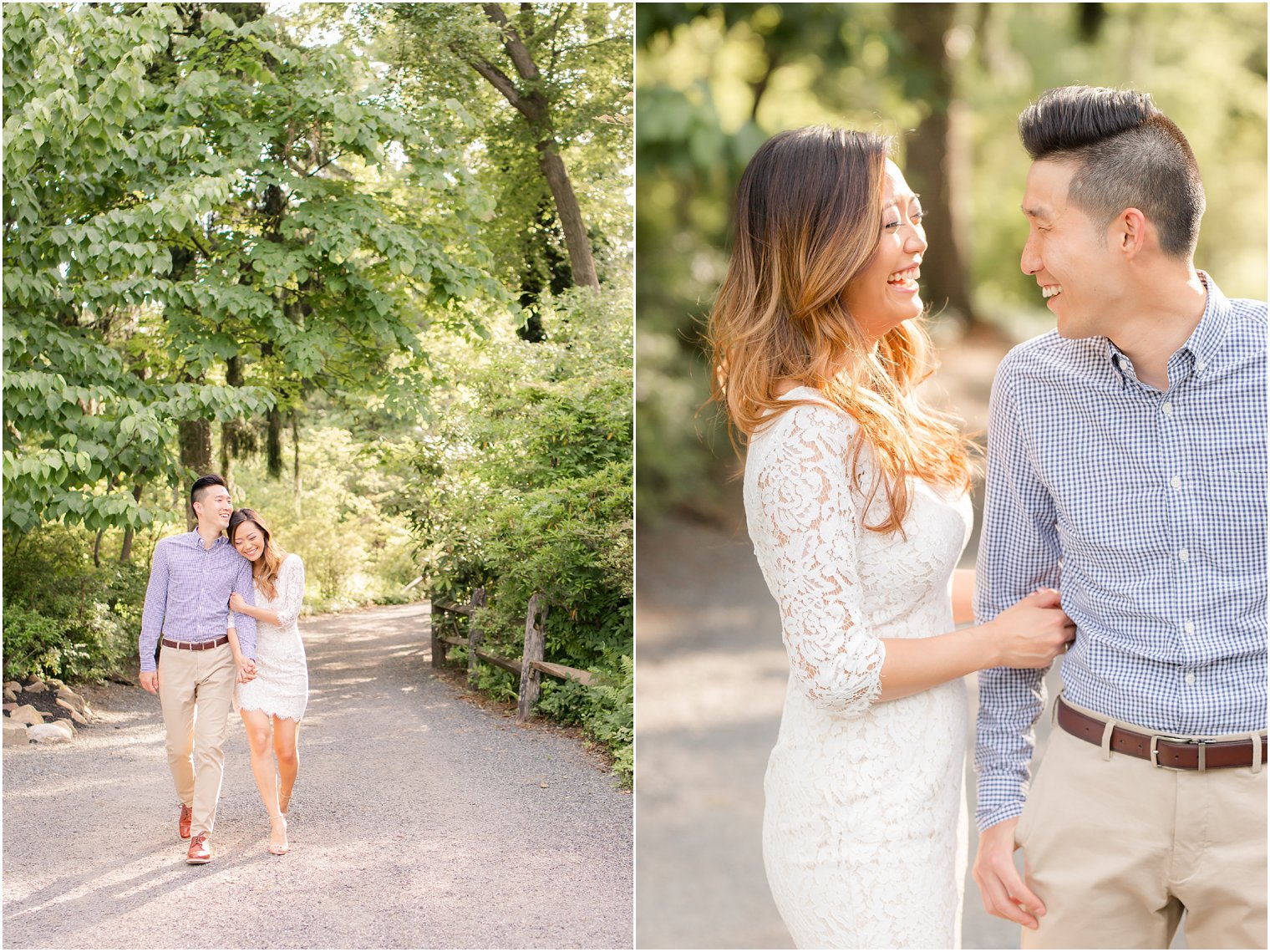 outdoor garden Sayen House and Gardens engagement session by Idalia Photography