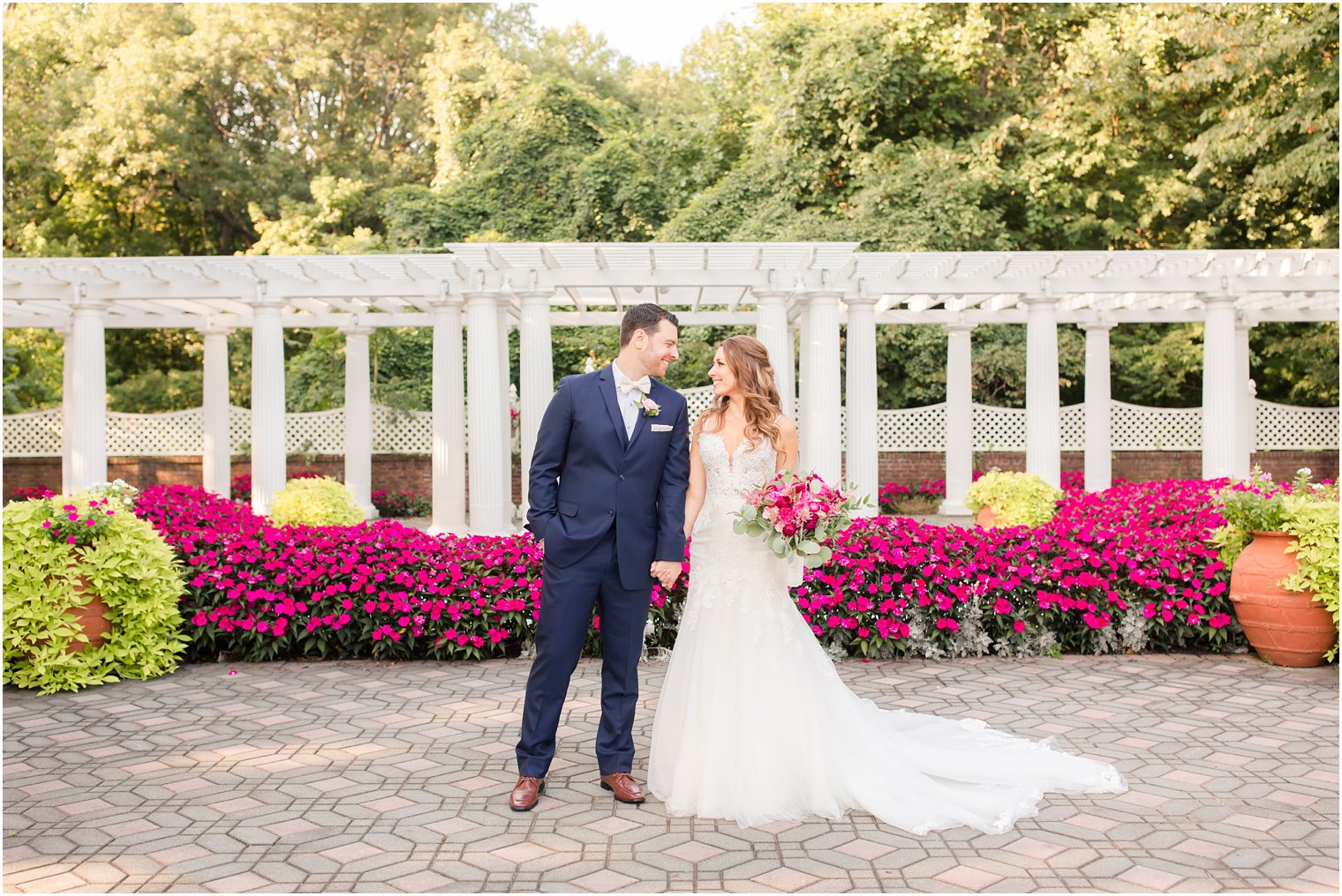 Shadowbrook wedding photos of bride and groom