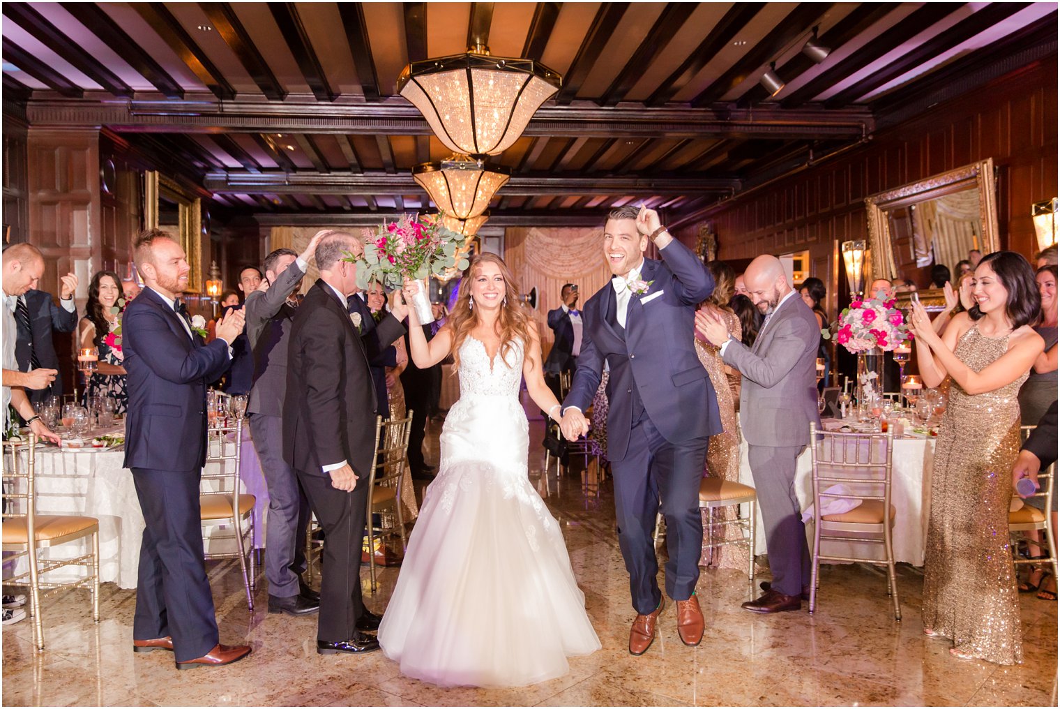 wedding reception photo at Shadowbrook in Shrewsbury, NJ