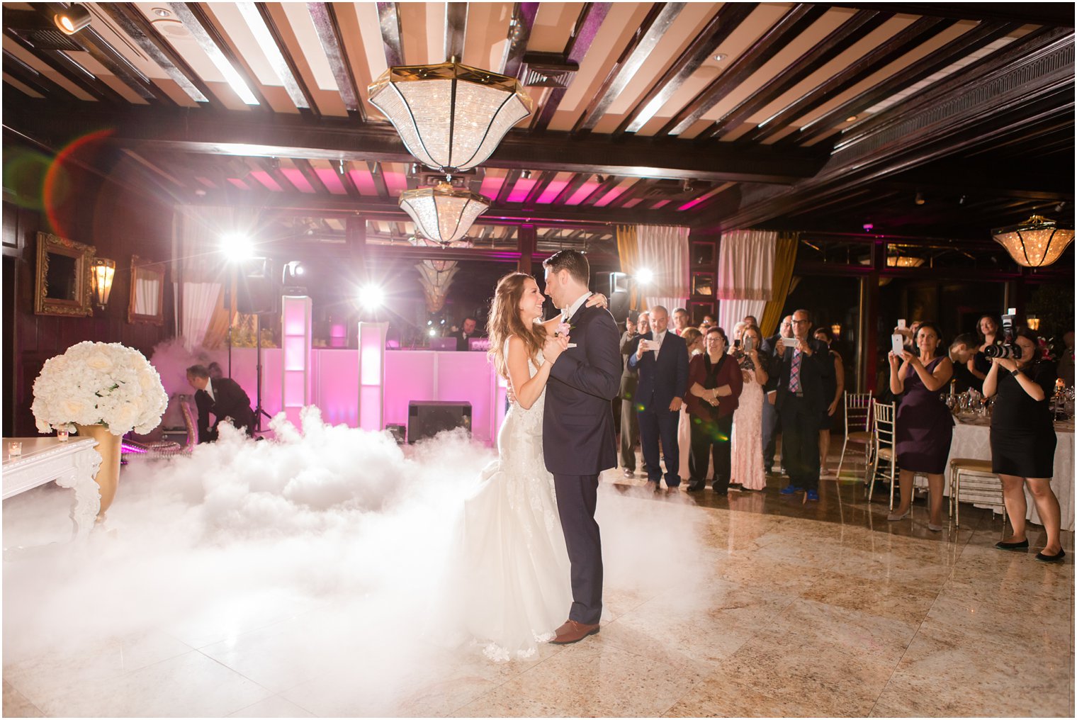 wedding reception photo at Shadowbrook in Shrewsbury, NJ