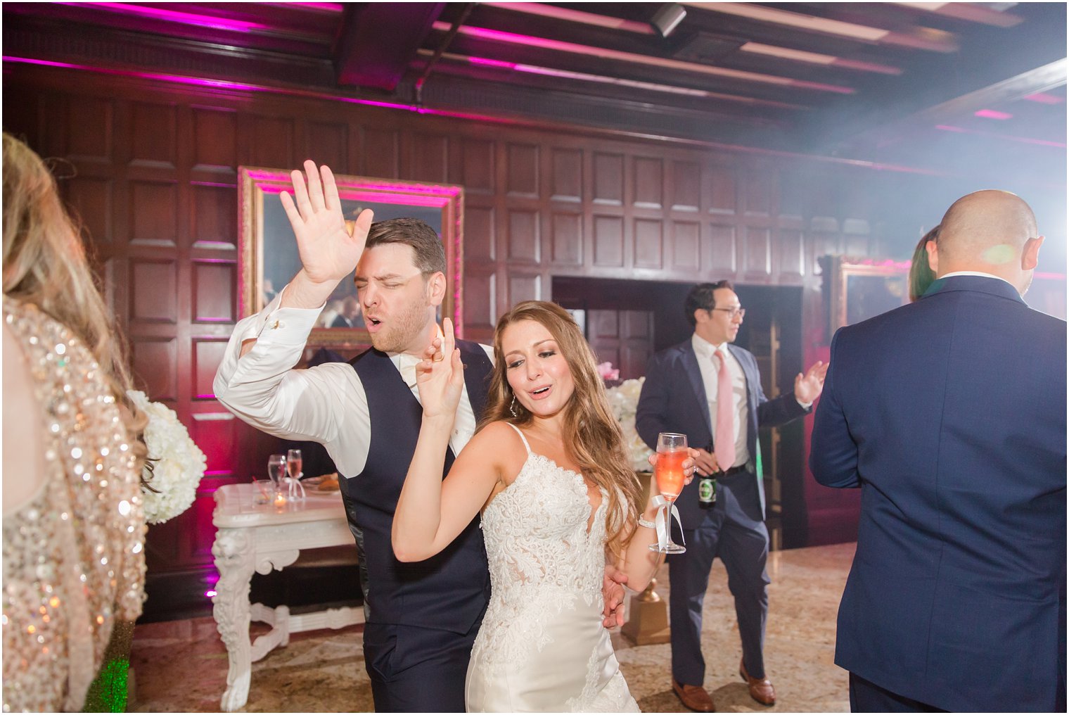 wedding reception photo at Shadowbrook in Shrewsbury, NJ