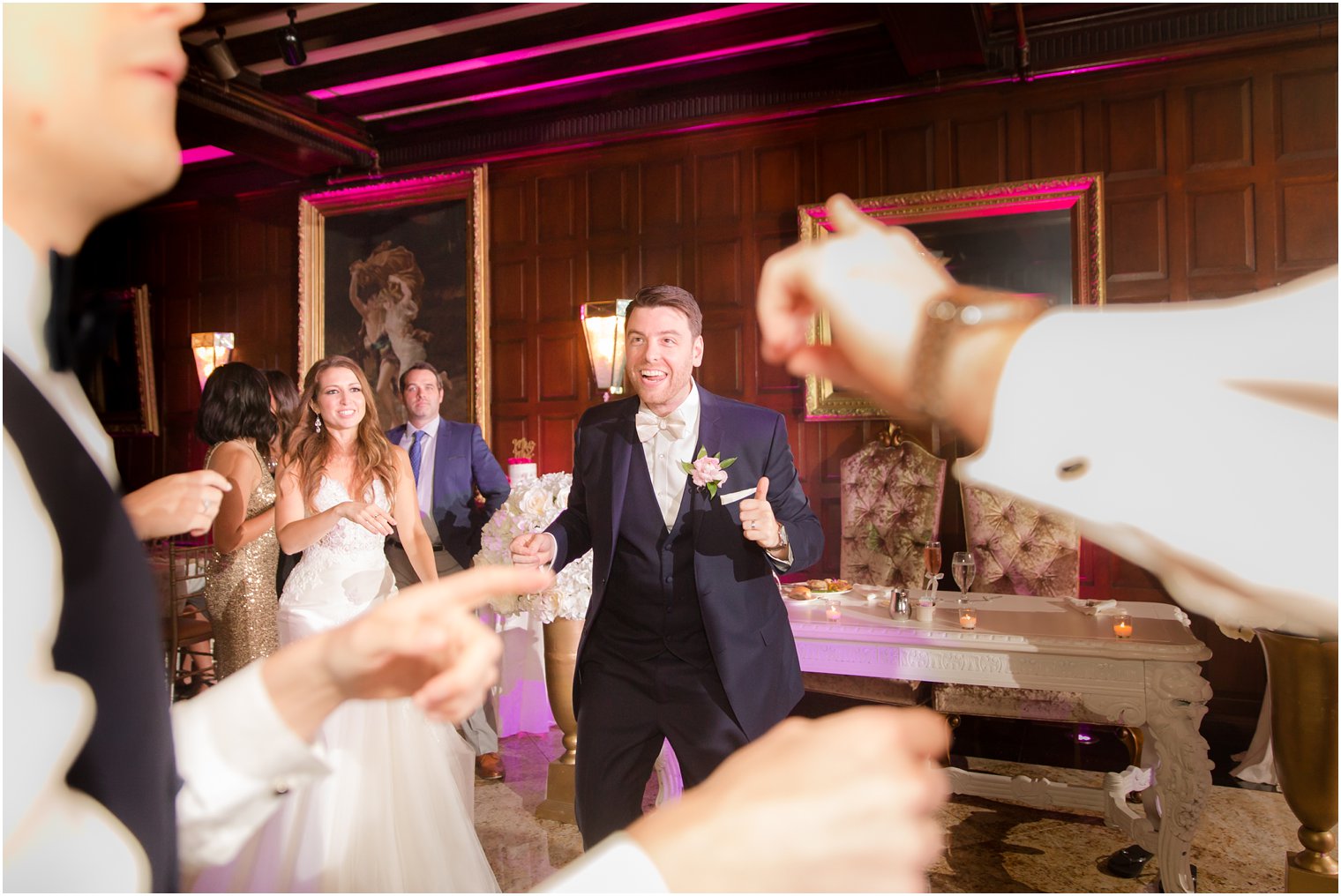 wedding reception photo at Shadowbrook in Shrewsbury, NJ