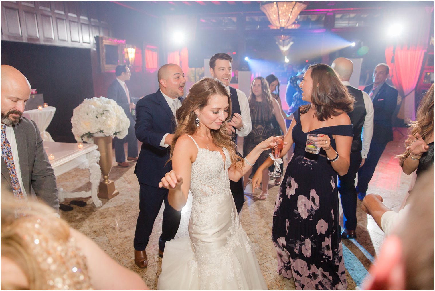 wedding reception photo at Shadowbrook in Shrewsbury, NJ