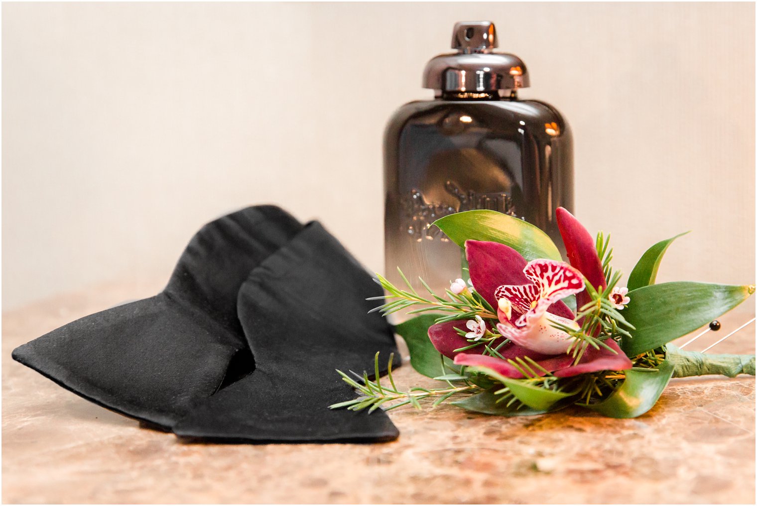 Elegant groom details at Atlantic City wedding