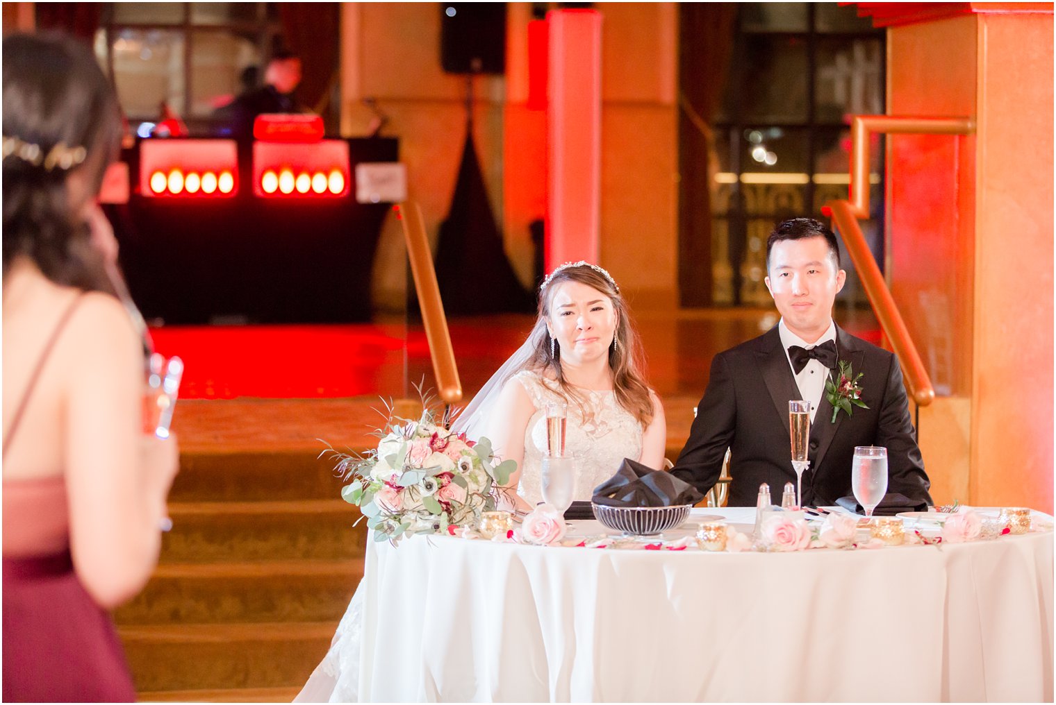 Wedding reception at Claridge Hotel in Atlantic City, NJ