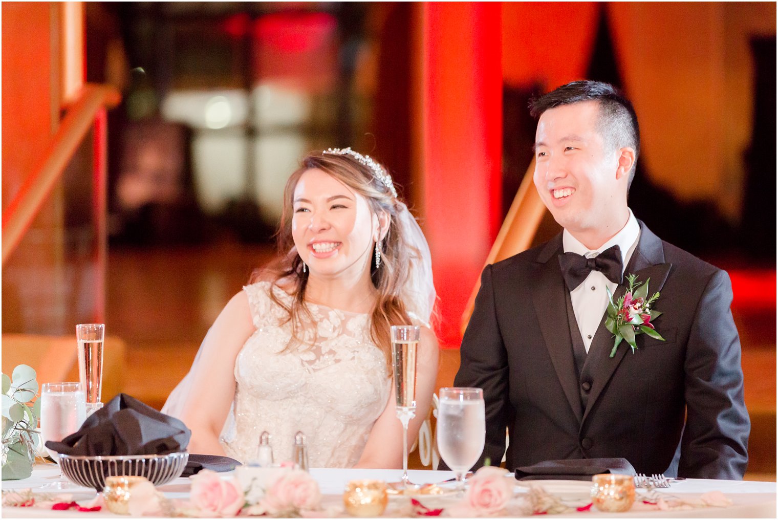 Wedding reception at Claridge Hotel in Atlantic City, NJ