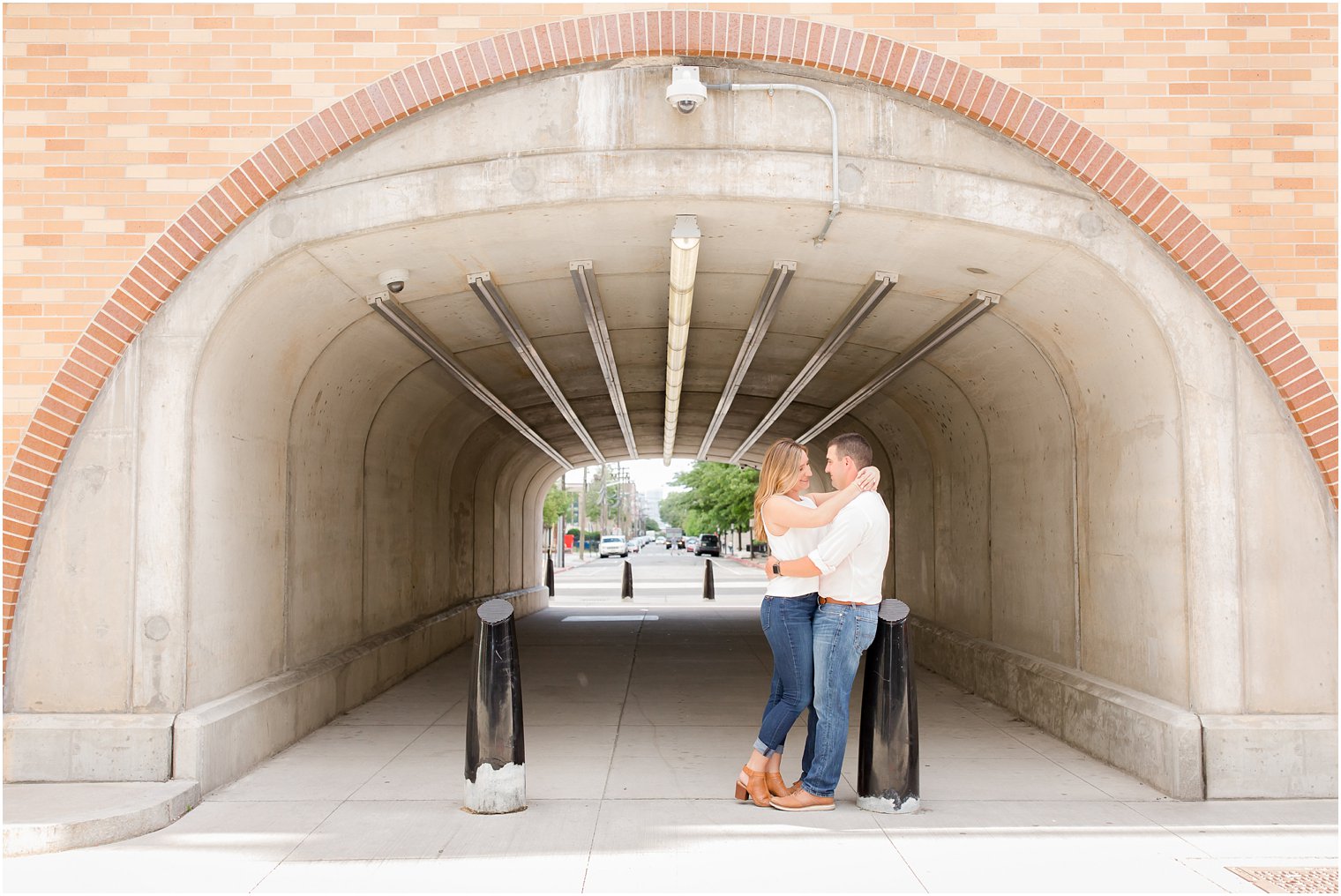 New Jersey wedding photographer Idalia Photography captures Hoboken NJ engagement session