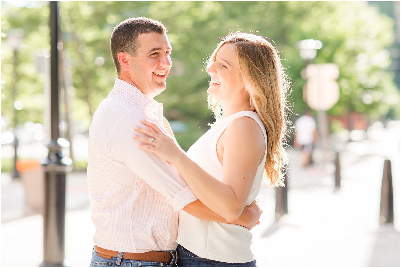 engagement session with Hoboken NJ photographer Idalia Photography