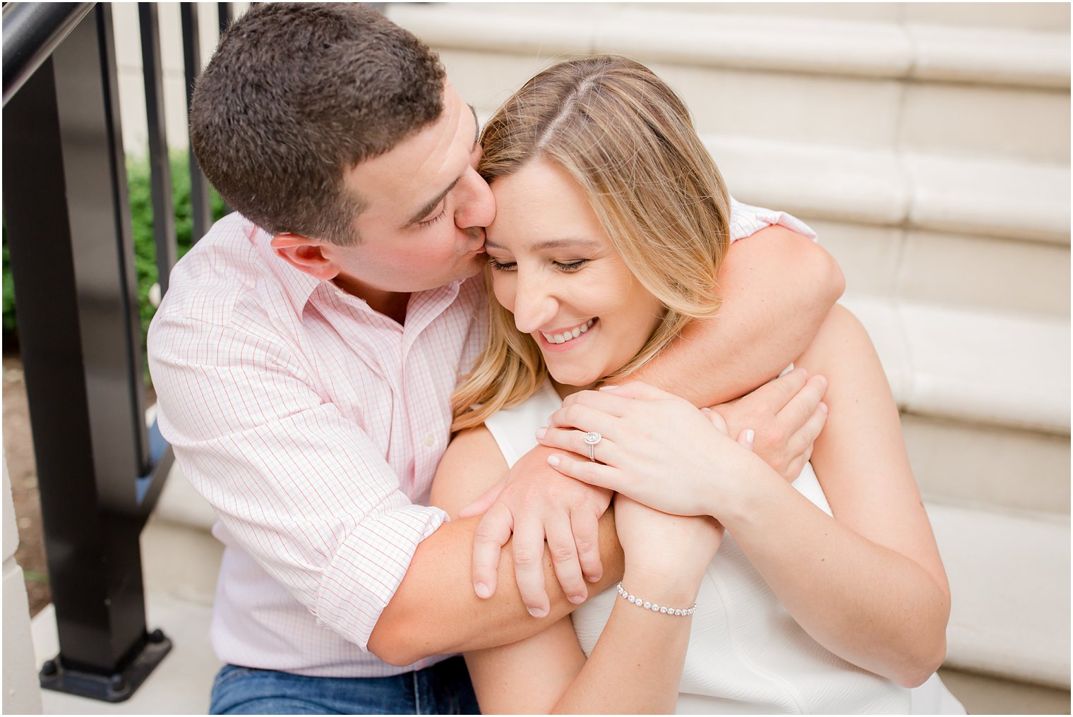 classic engagement portraits with Idalia Photography in Hoboken NJ