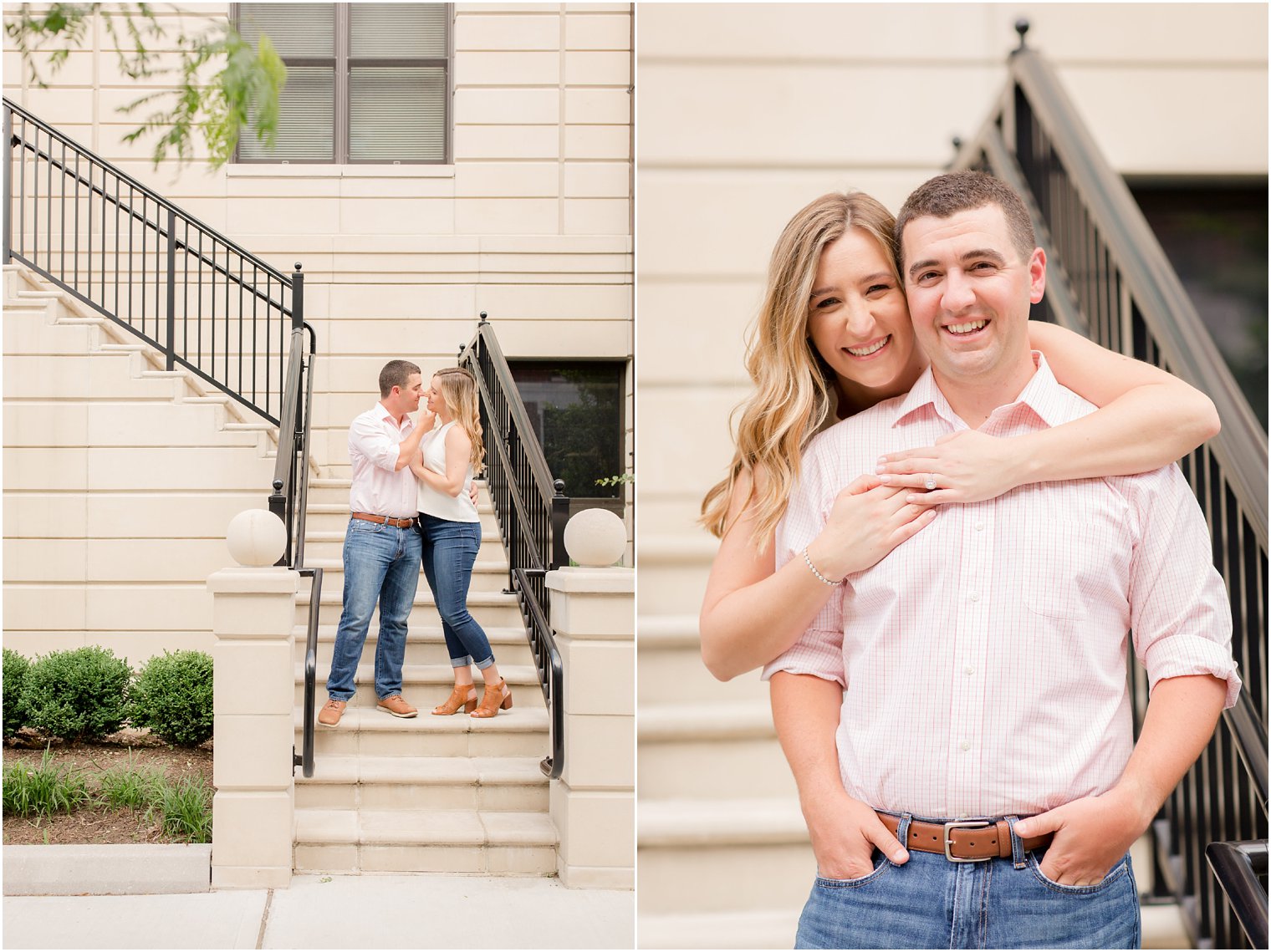 engagement portraits in Hoboken NJ with Idalia Photography