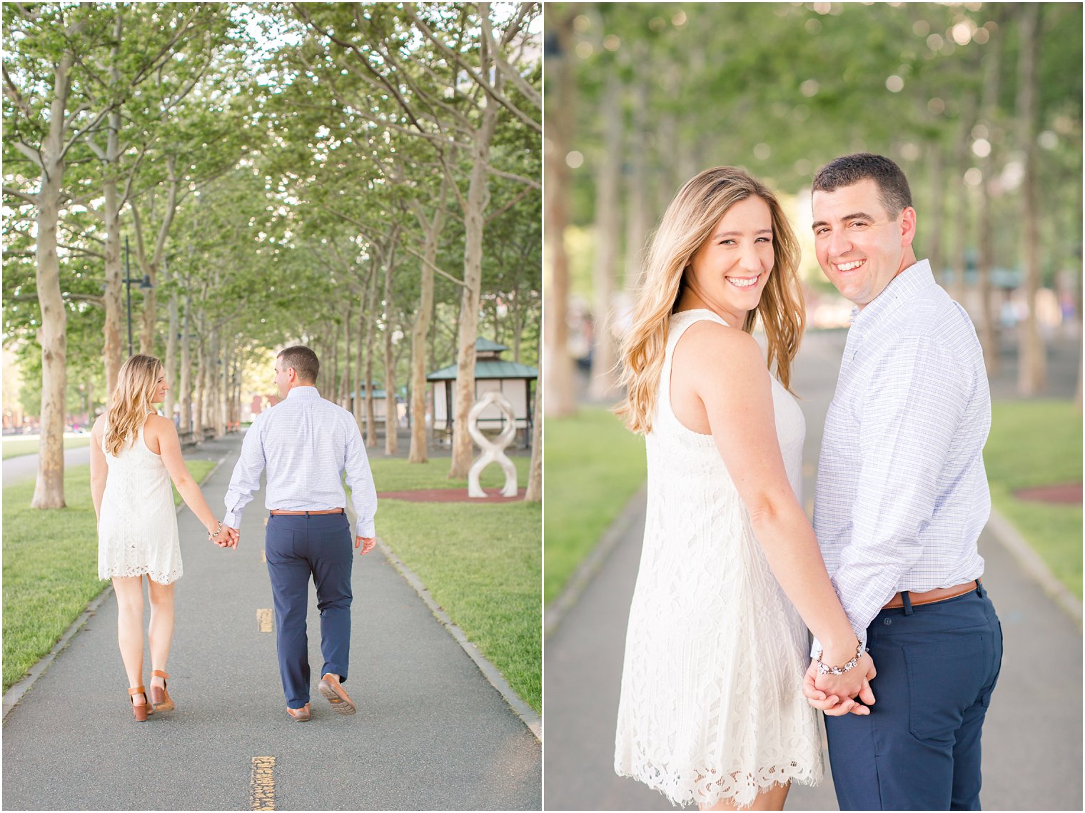 Hoboken NJ engagement session with Idalia Photography