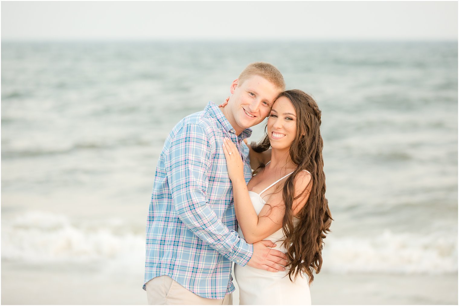 Long Island beach engagement session with Idalia Photography