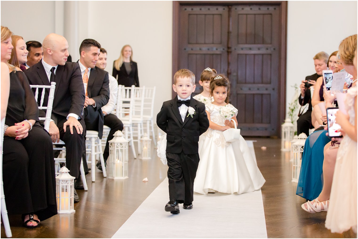 Ring bearer and flower girls