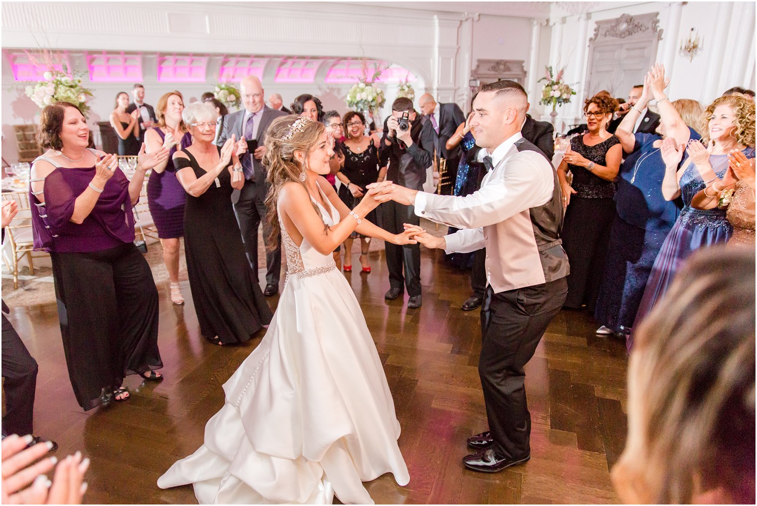 dancing at wedding reception | Park Chateau Wedding Photography