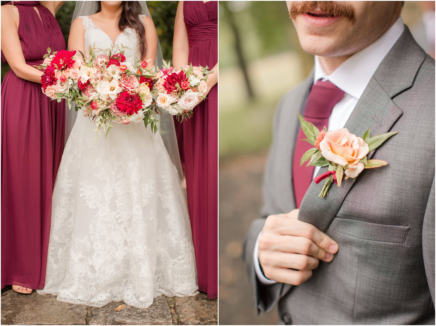 autumn wedding flowers by Blue Jasmine Design photographed by Idalia Photography