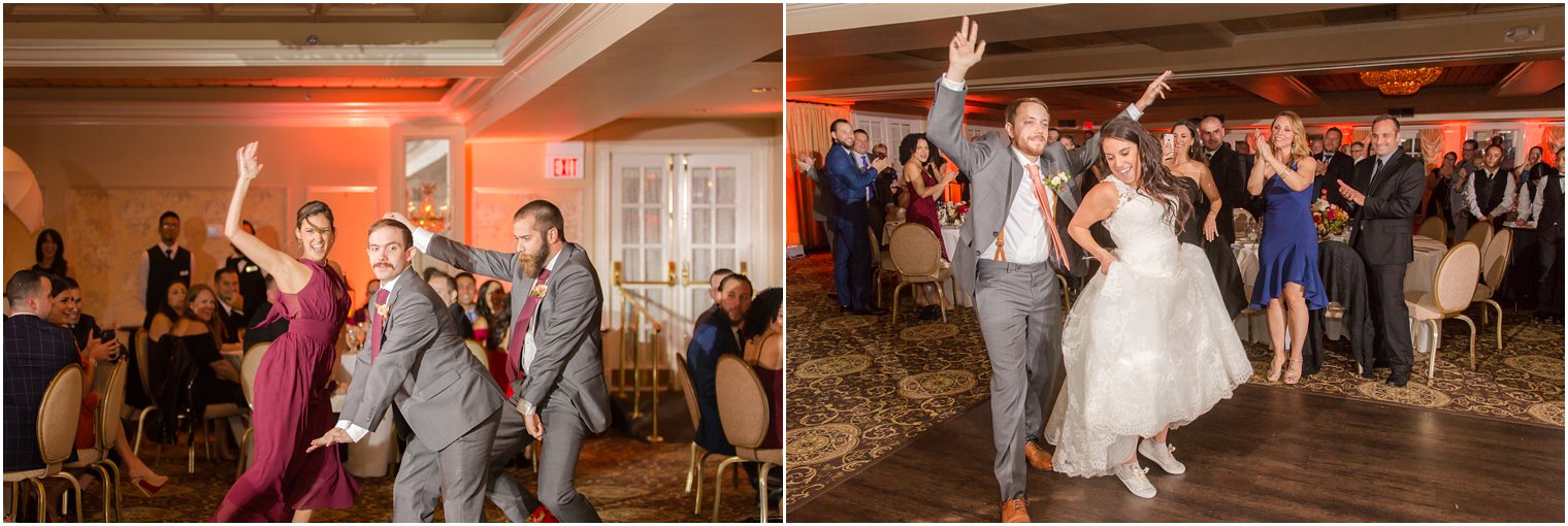 wedding reception dancing photographed by Idalia Photography at Olde Mill Inn