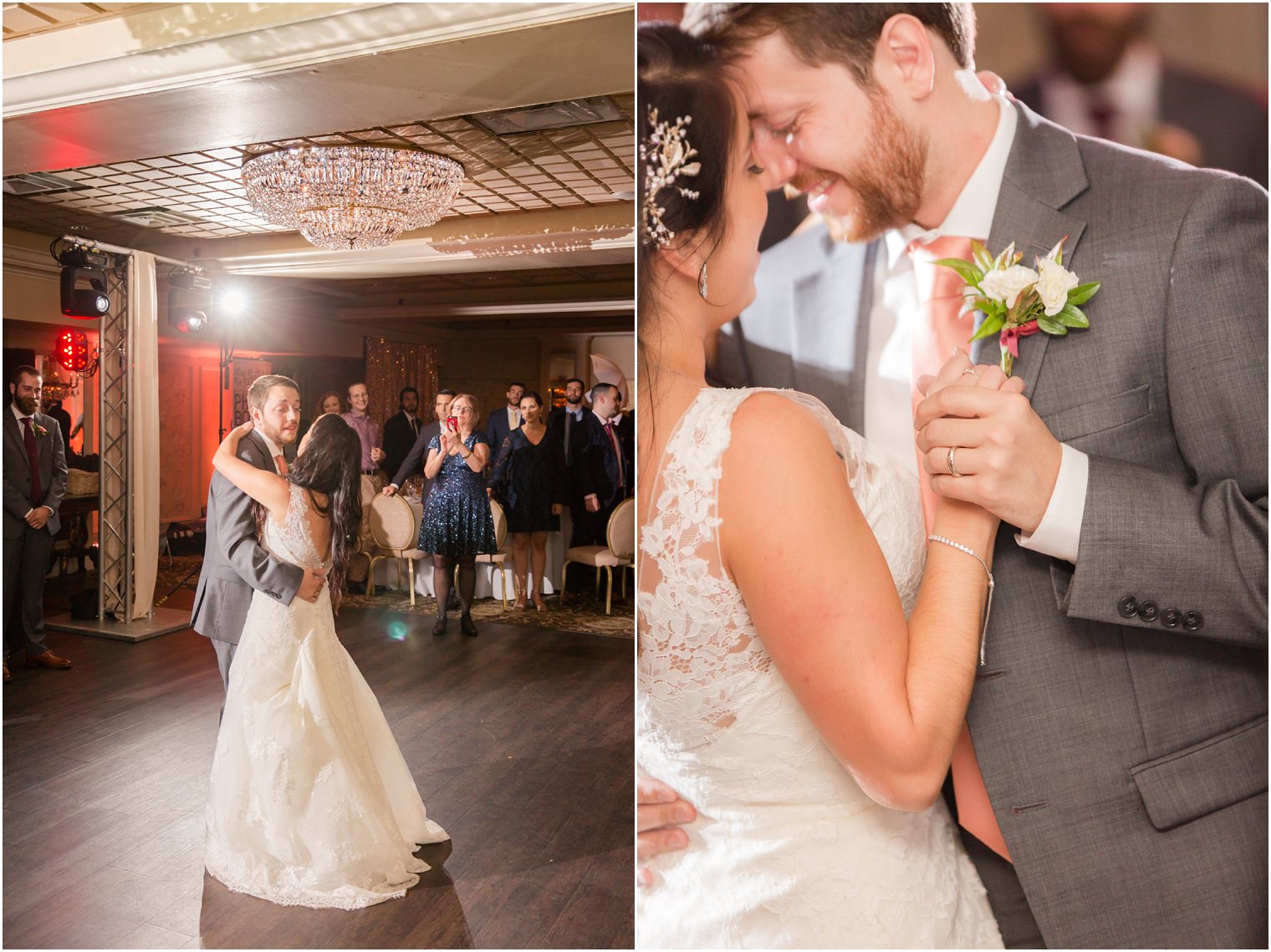 wedding day dancing photographed by Idalia Photography at Olde Mill Inn