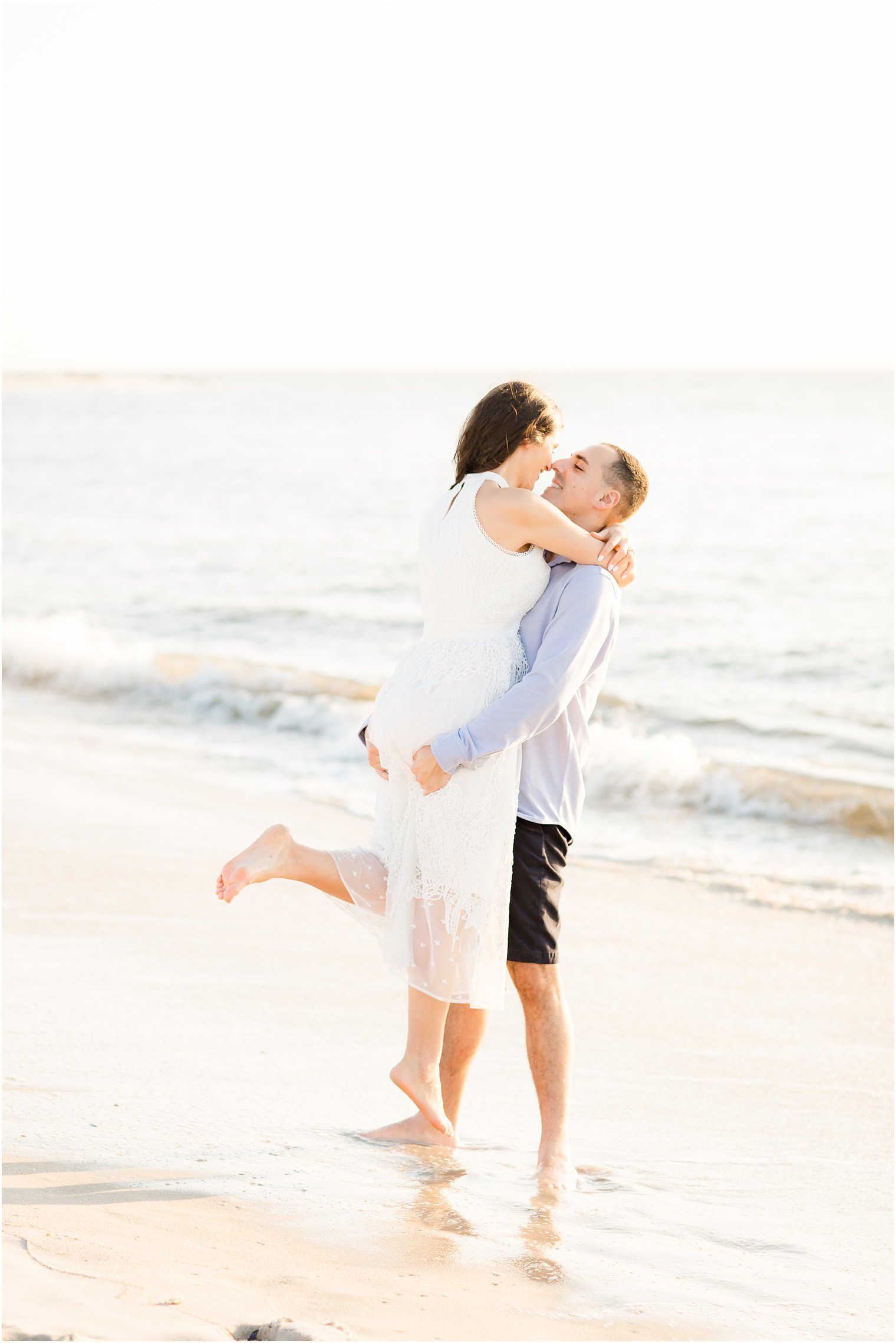 Cape May Sunset Beach engagement session 