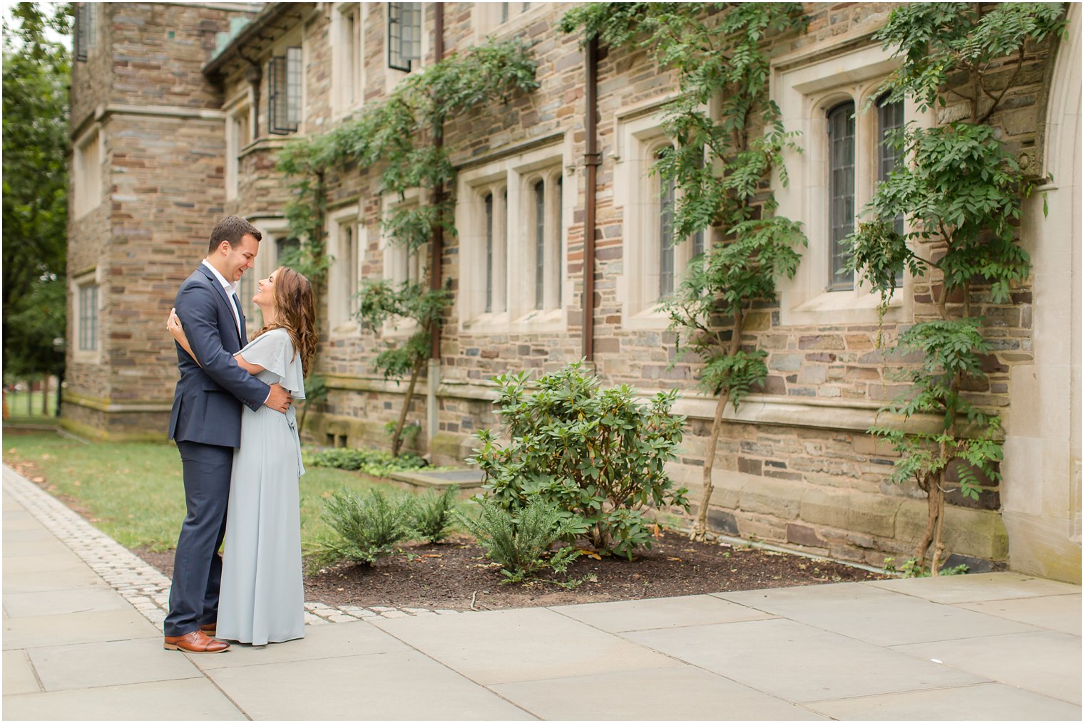 Princeton University engagement with Idalia Photography