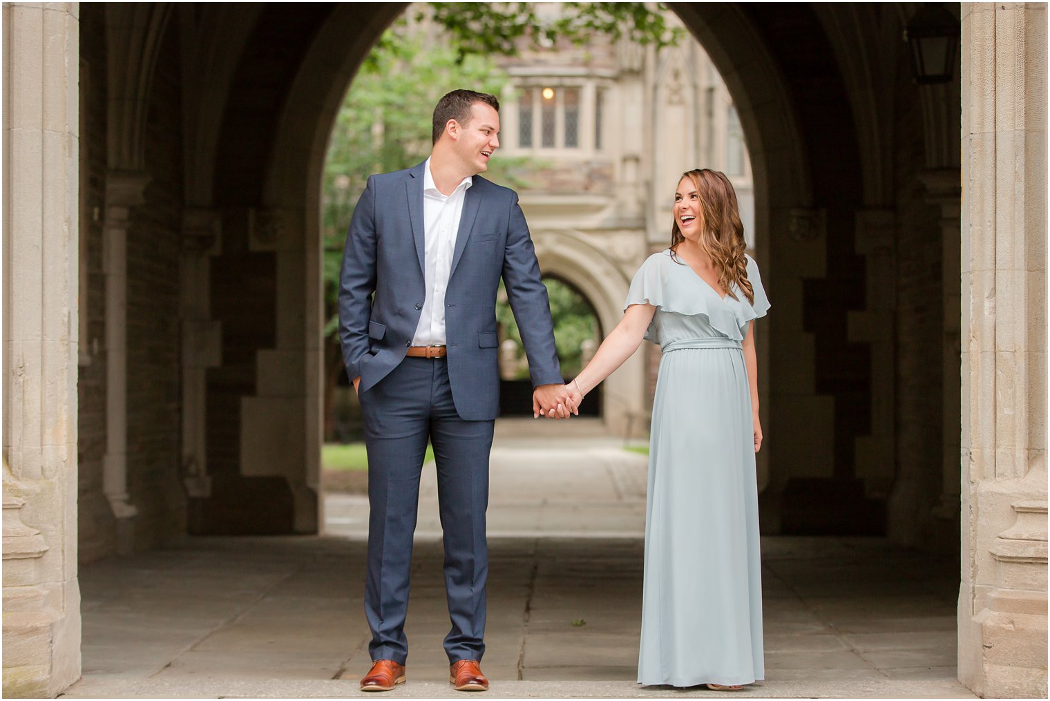 Princeton engagement photos with Idalia Photography