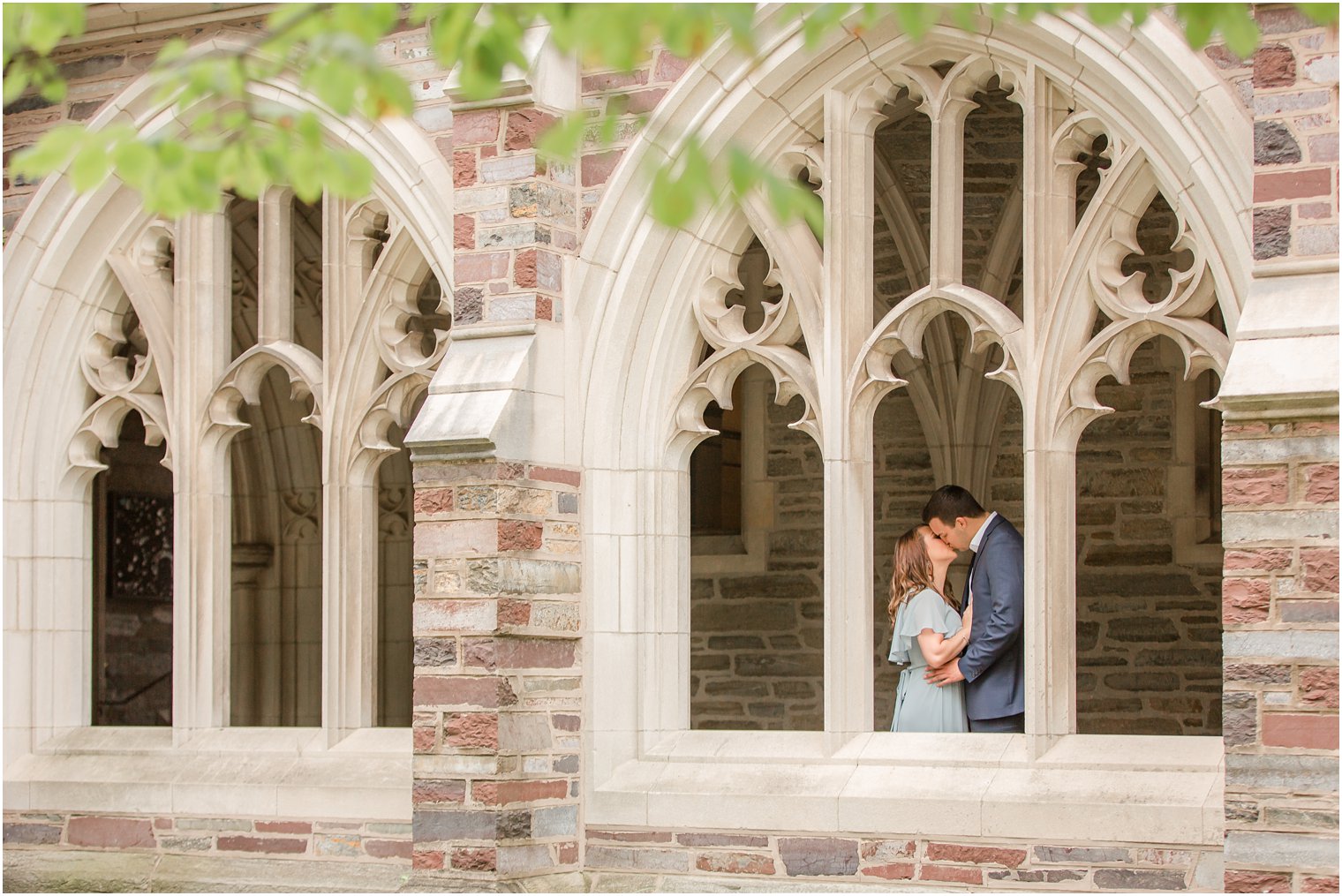 New Jersey engagement portraits at Princeton University with Idalia Photography