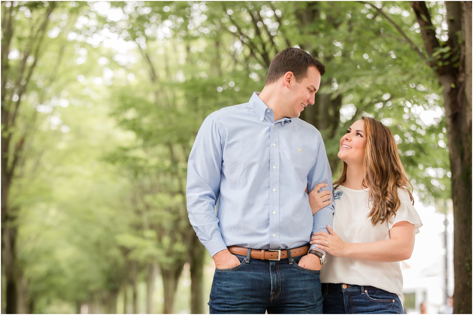 cozy engagement session in Princeton NJ with Idalia Photography