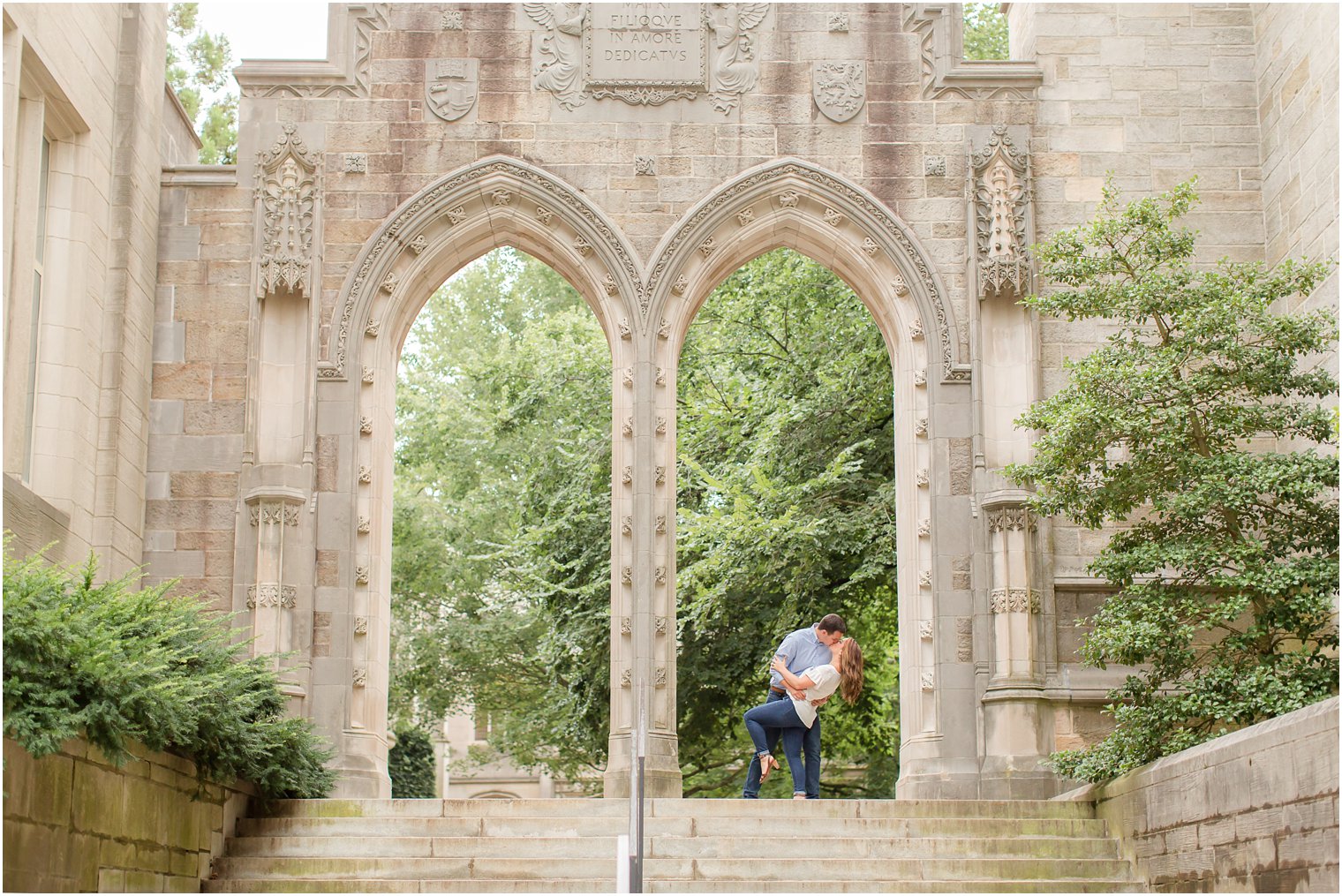 Princeton Engagement Photos with NJ wedding photographers Idalia Photography