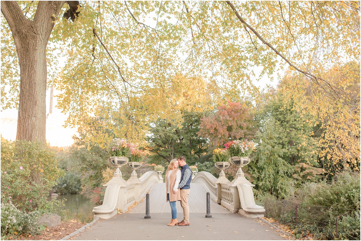 Fall engagement in Central Park