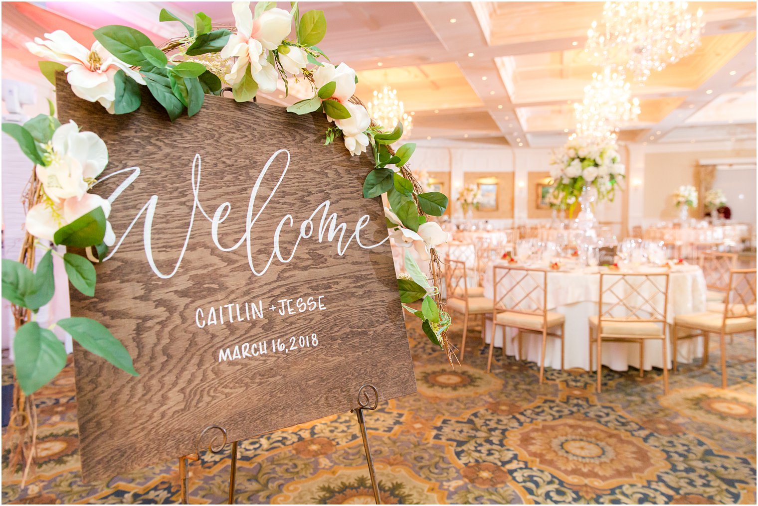 wedding reception photos at Clarks Landing Yacht Club in Point Pleasant, NJ