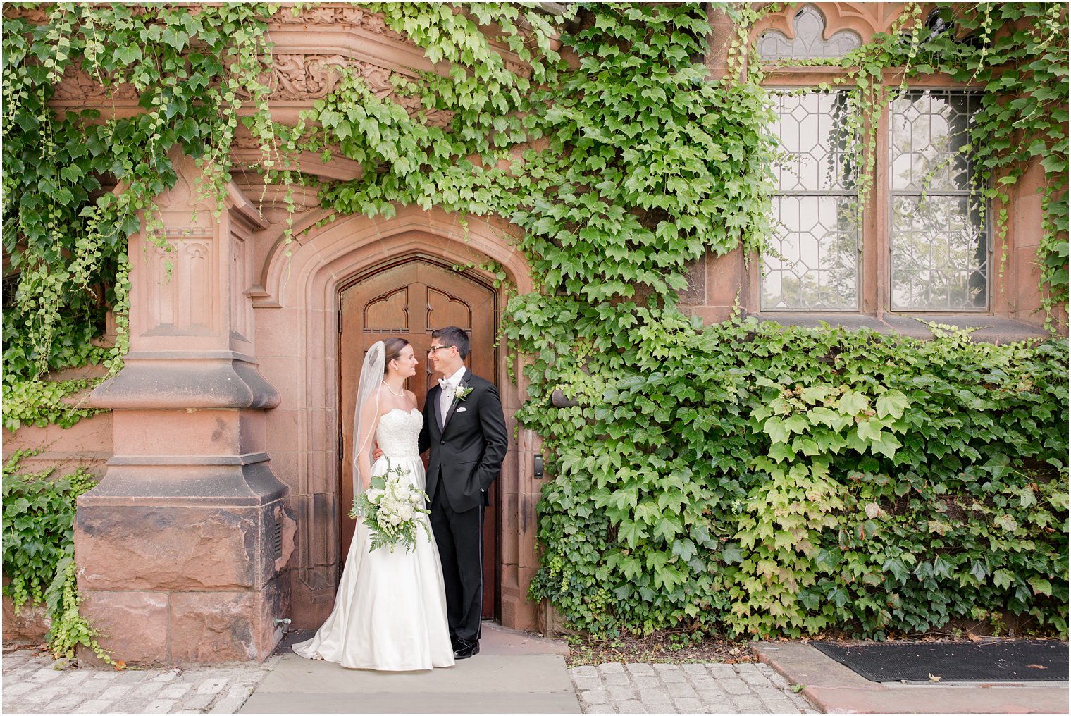 wedding portraits at Princeton University