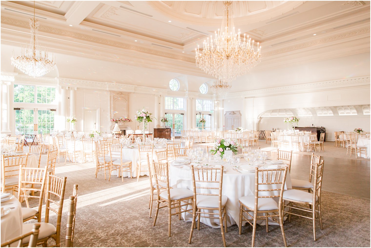 elegant wedding reception at Park Chateau Estate in East Brunswick, NJ