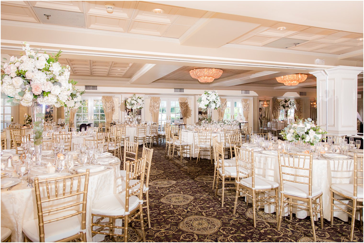 wedding reception at Olde Mill Inn in Basking Ridge, NJ