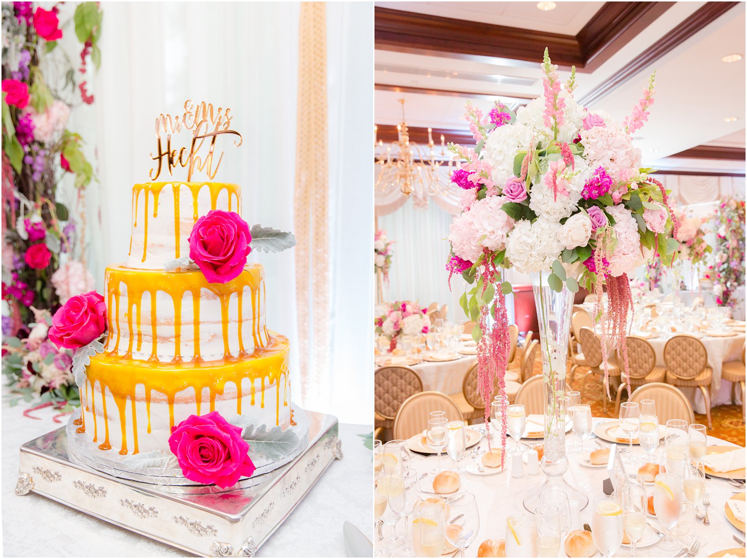 bright and colorful wedding at the Nassau Inn