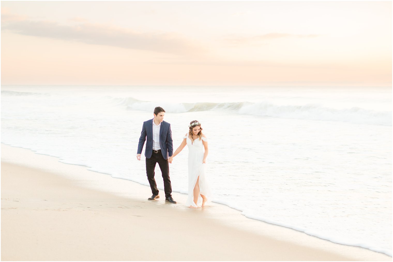 Sunrise engagement in Long Branch NJ