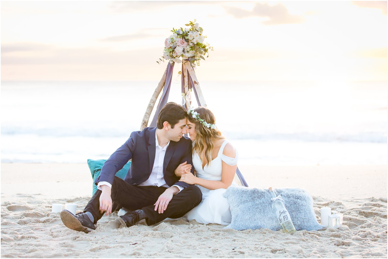 styled engagement session by Scarpaci Designs
