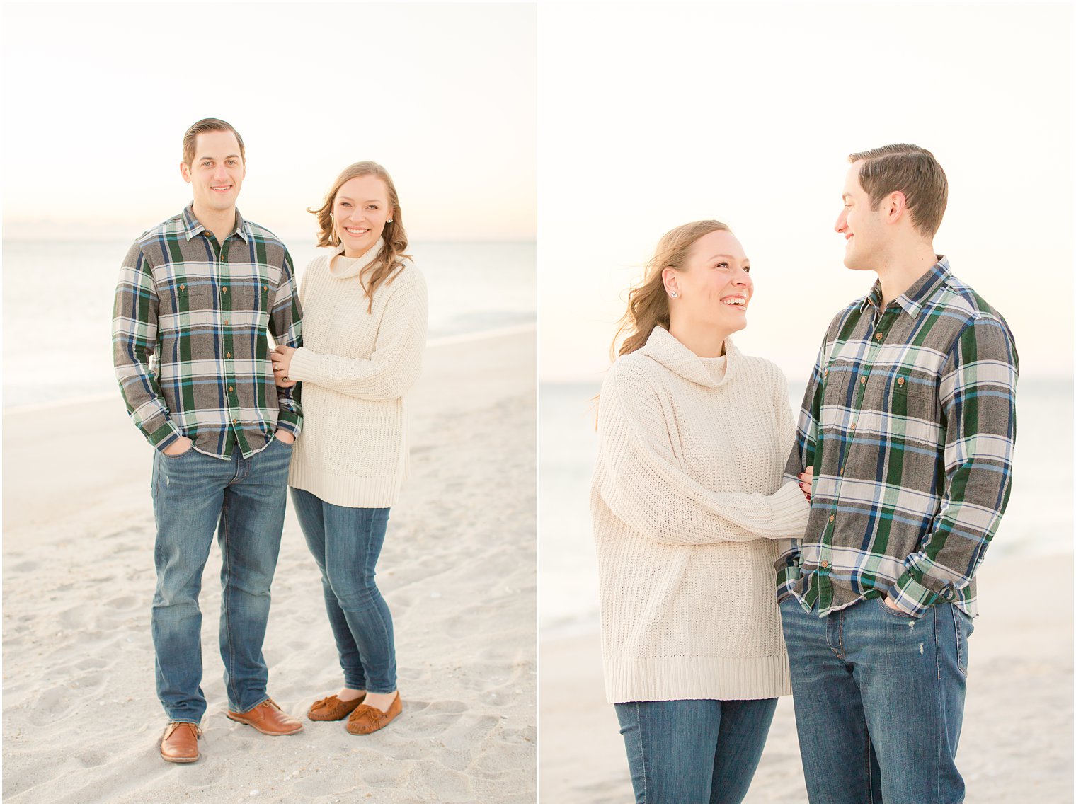 engagement session in Lavallette, NJ