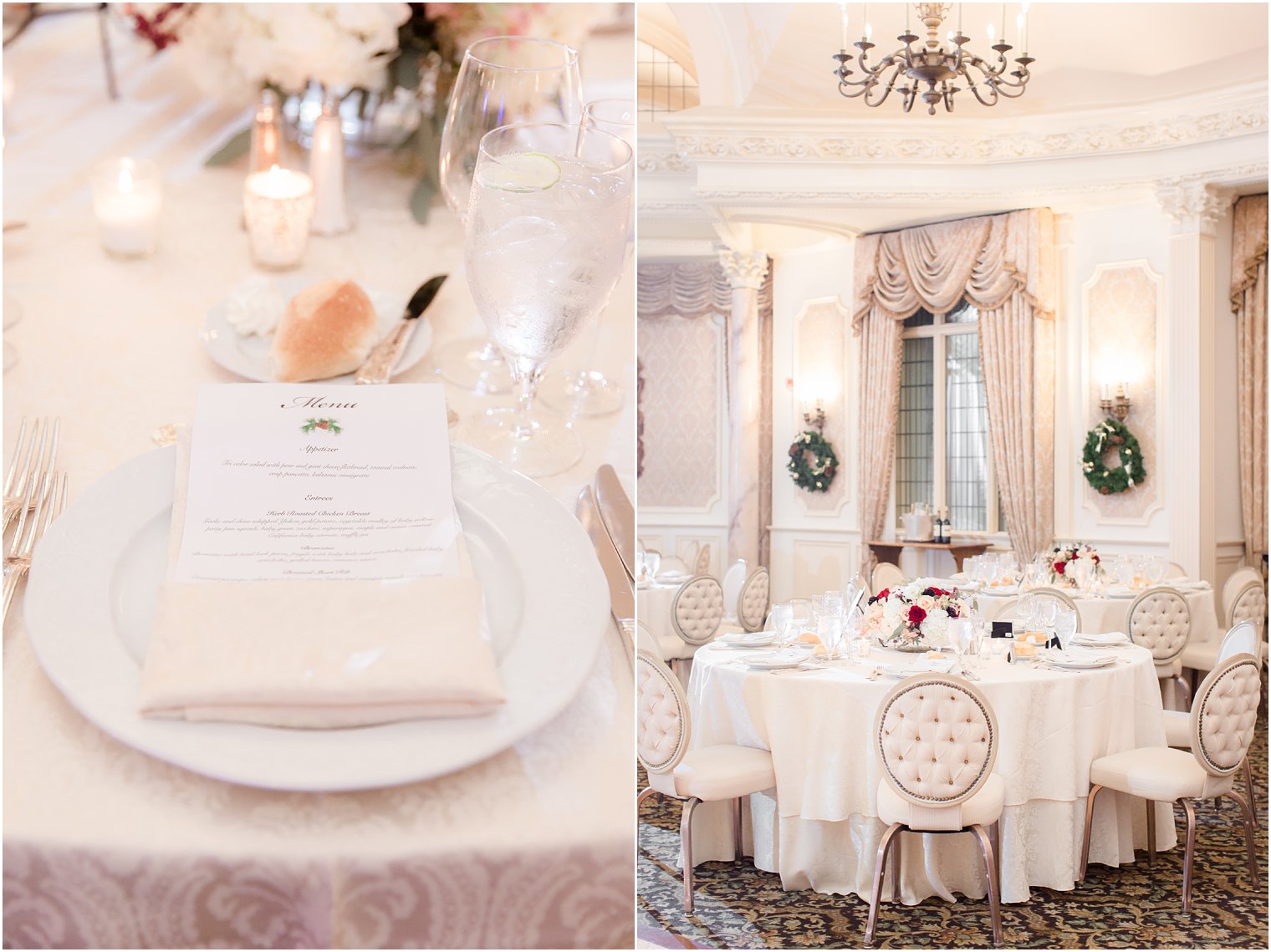 wedding reception at Pleasantdale Chateau