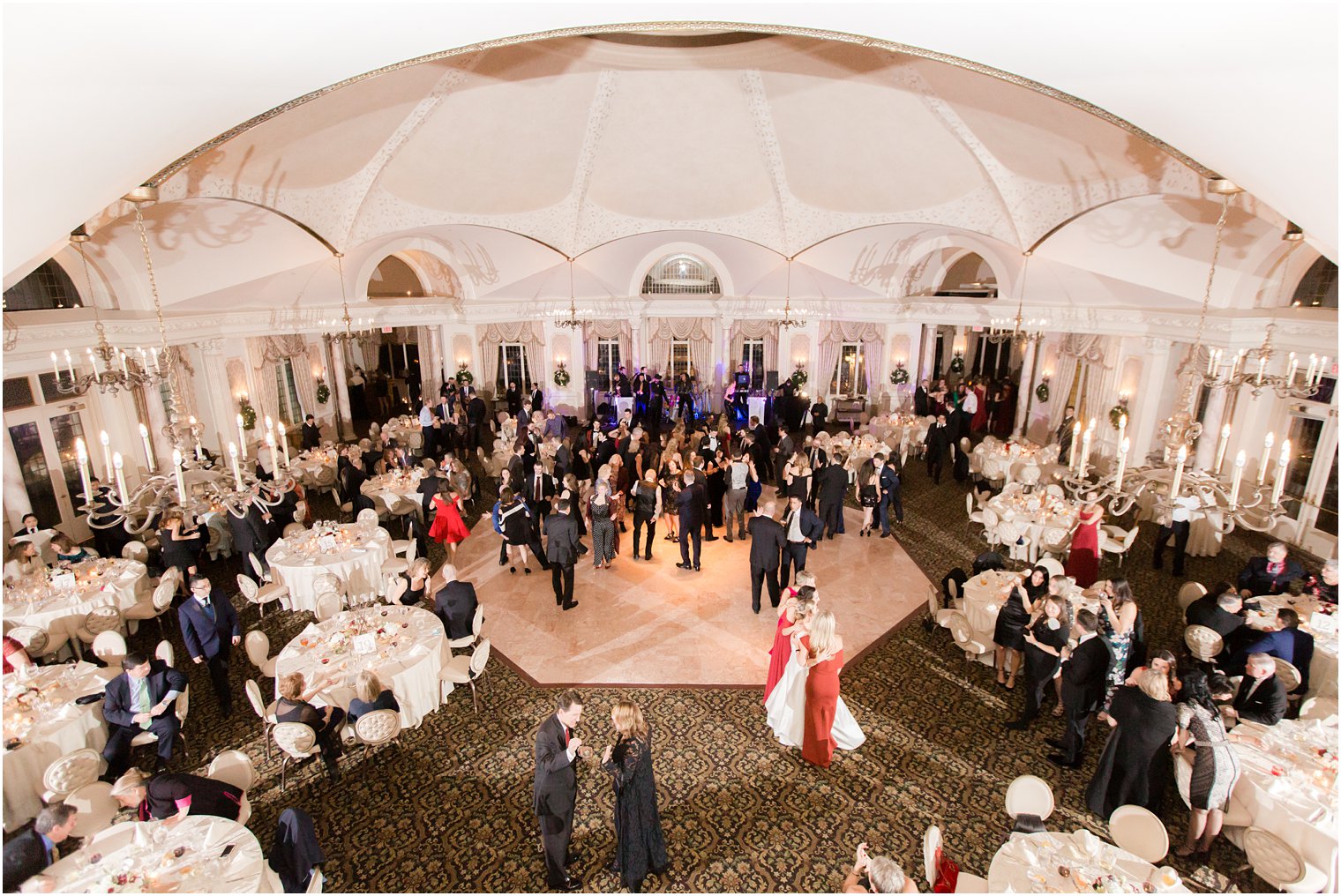 wedding reception at Pleasantdale Chateau