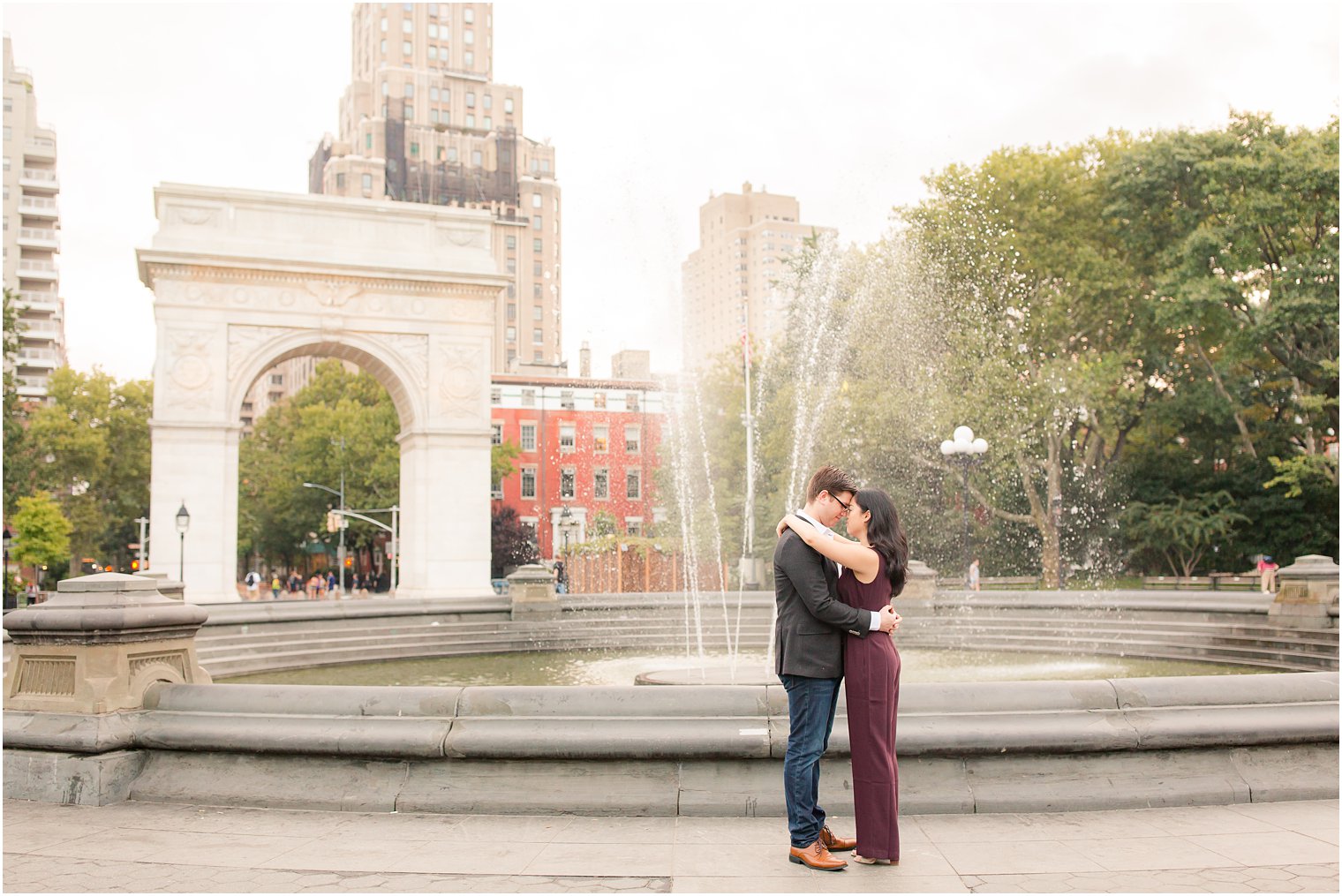 Washington Square Park Engagement Photos