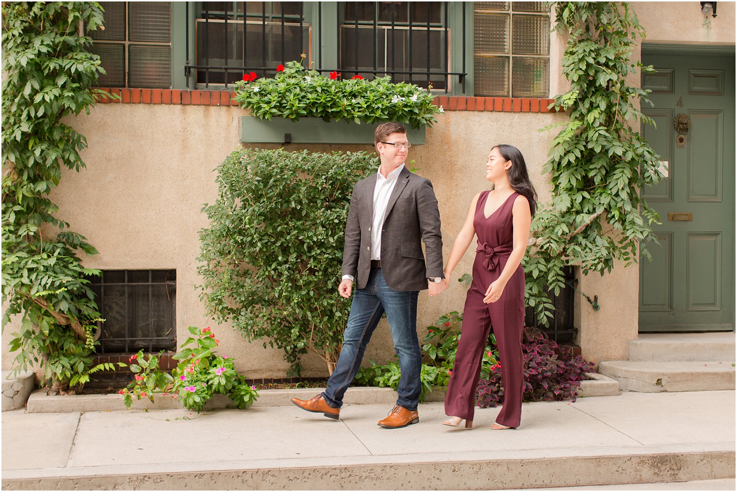 fall engagement photos on NYU campus